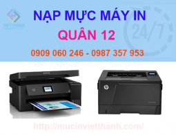 Nạp Mực Máy In Quận 12