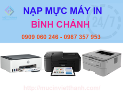 Nạp Mực Máy In Bình Chánh