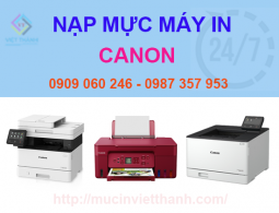 Nạp Mực Máy In Canon