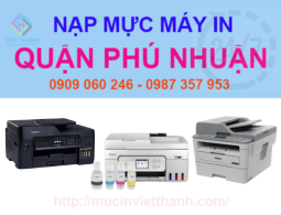 Nạp Mực Máy In Quận Phú Nhuận