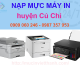 Nạp Mực Máy In Huyện Củ Chi